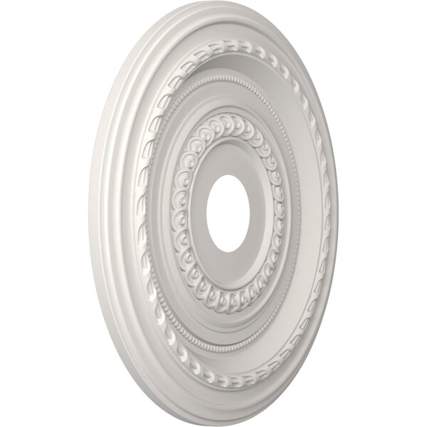 Cole PVC Ceiling Medallion (Fits Canopies Up To 5 1/8), 19OD X 3 1/2ID X 1P